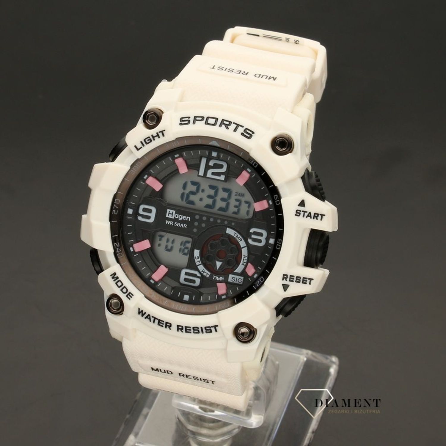 Dziecięcy zegarek Hagen HA-209L biały (1).jpg